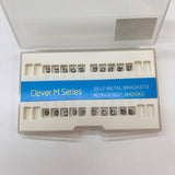 Clever M series Metal self ligating brackets
